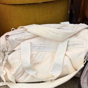 Adidas Ivy Park White Women's Duffel Bag